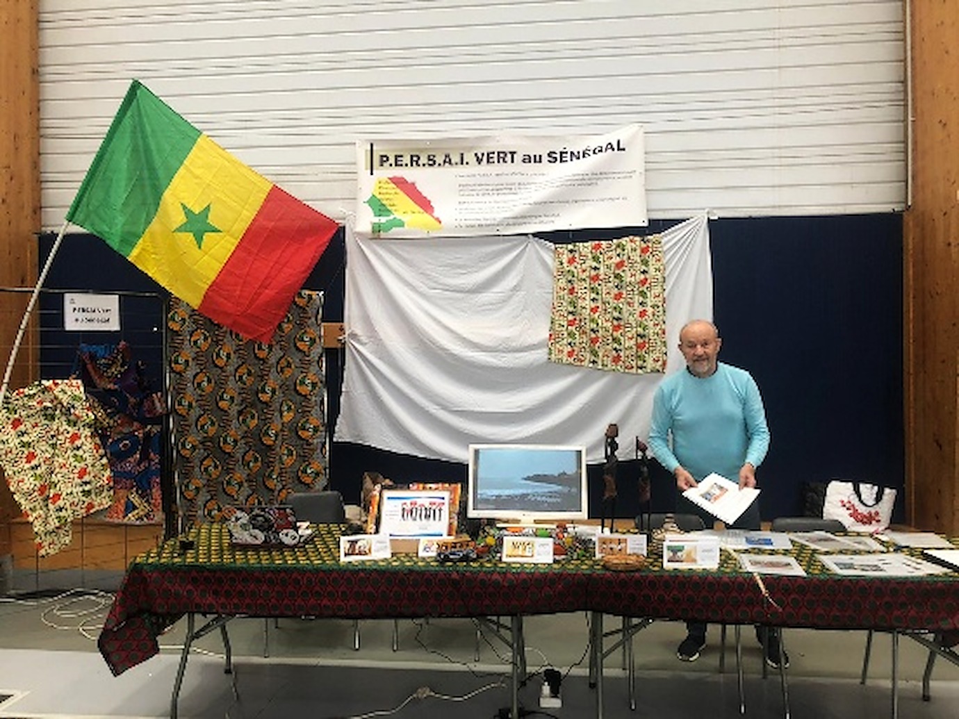 Le stand P.E.R.S.A.I.VERT au forum des associations de Guidel