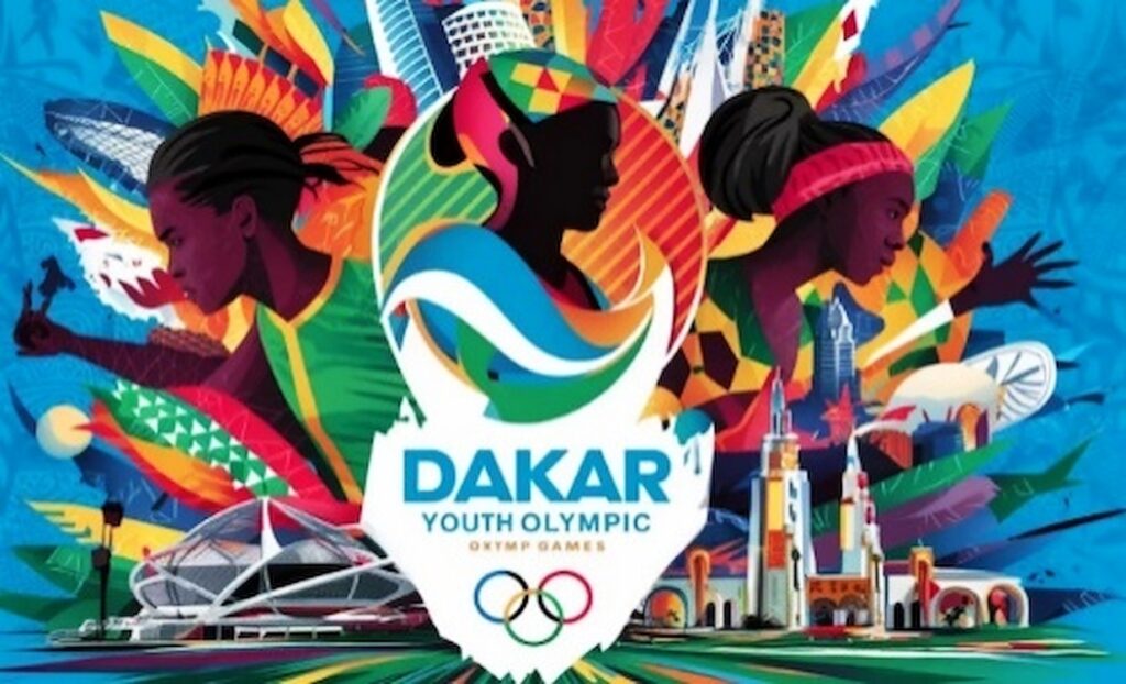 Affiche des Jeux olympiques de la Jeunesse Dakar 2026