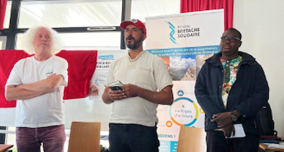 Intervenants du projet Agroecologie et alimentation au RBS